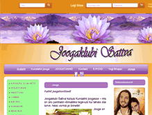 Tablet Screenshot of joogaklubi.ee